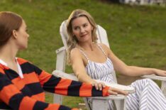 Sadie Soverall and Elisha Cuthbert as Percy and Sue in Every Year After