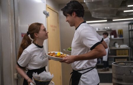 Sadie Soverall and Matt Cornett as Percy and Sam in Every Year After