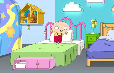 FAMILY GUY: MeQg pursues an unlikely friendship with an NFL great; Stewie and Brian host a dinner party at a?home furnishing?store in the all-new Bringing Up Brady episode of Family Guy airing Sunday, March 1 (8:00-8:31 PM ET/PT) on FOX. FAMILY GUY © 2026 by 20th Television