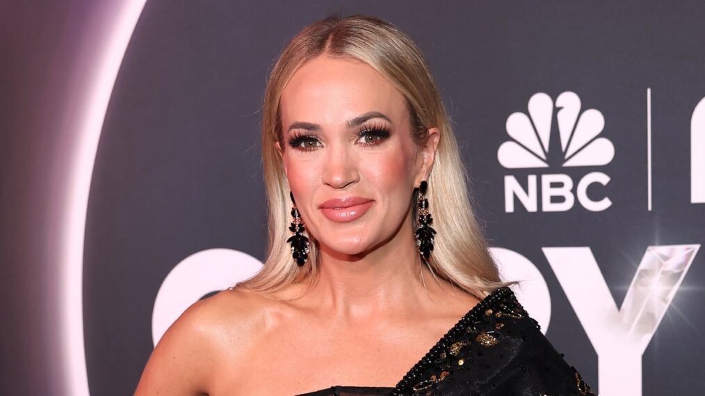 Carrie Underwood attends NBC's Opry 100: A Live Celebration at The Grand Ole Opry on March 19, 2025 in Nashville, Tennessee.