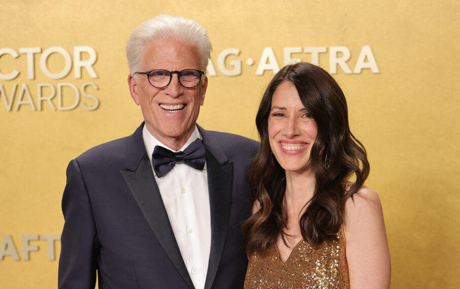 Ted Danson and his daughter, Kate at Actor Awards