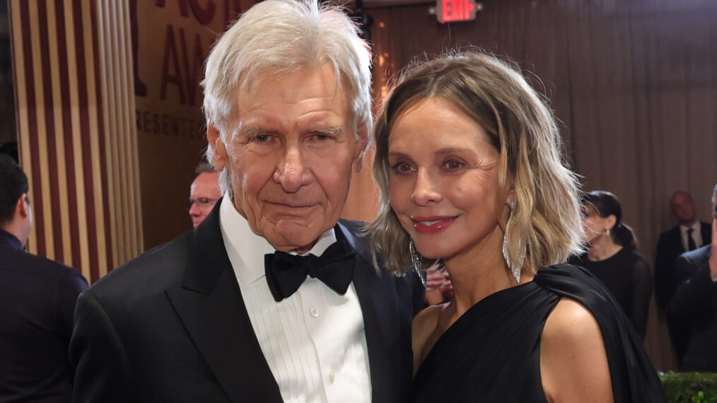 Harrison Ford and Calista Flockhart