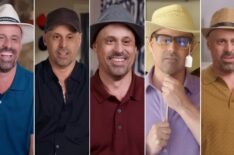 Gino Palazzolo of 90 Day Fiancé in five different hats