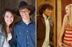 Miley Cyrus, Lucas Till, and Corbin Bleu in 'Hannah Montana'