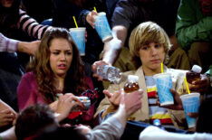 Miley Cyrus and Cody Linley in 'Hannah Montana'