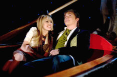 Miley Cyrus and Jesse McCartney on Hannah Montana
