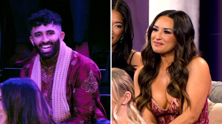 Haramol Gill and Jessica Barrett of Love Is Blind