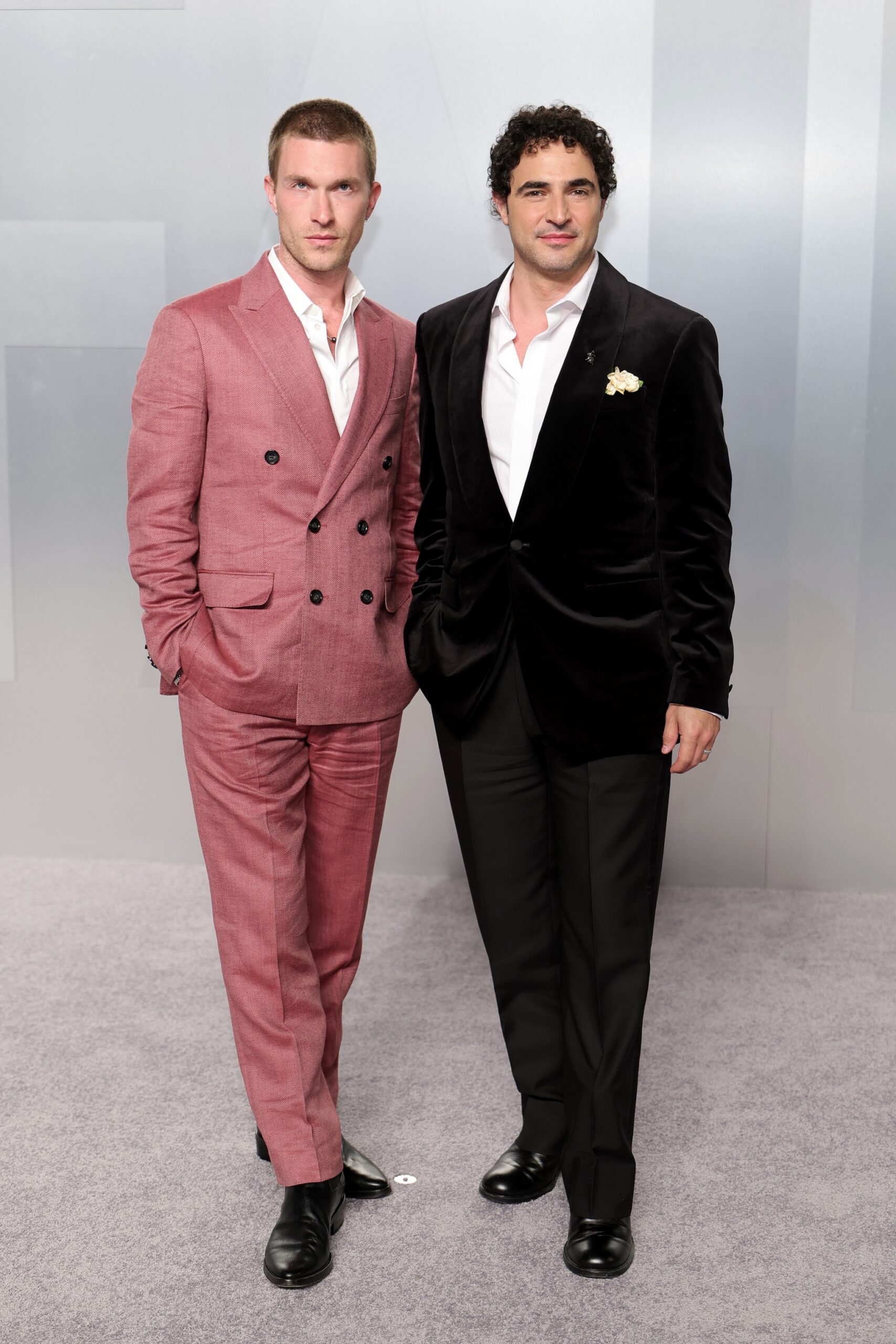 Harrison Ball and Zac Posen attend the 2026 Vanity Fair Oscar Party Hosted By Mark Guiducci at Los Angeles County Museum of Art on March 15, 2026 in Los Angeles, California.