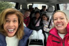 Hoda Kotb and Dylan Dreyer with their kids, third hour of 'Today,' NBC, March 9, 2026.