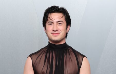 LOS ANGELES, CALIFORNIA - MARCH 15: Hudson Williams attends the 2026 Vanity Fair Oscar Party Hosted By Mark Guiducci at Los Angeles County Museum of Art on March 15, 2026 in Los Angeles, California. (Photo by Amy Sussman/Getty Images for Vanity Fair)