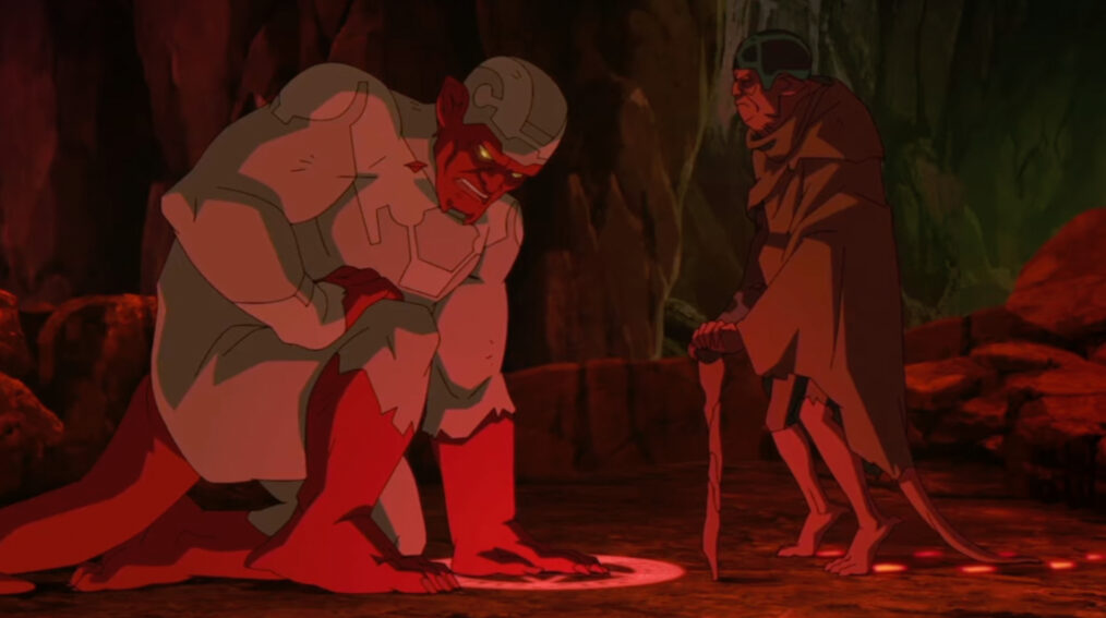 Invincible S3 E8 Post Credits Scene - Clancy brown and Bruce Campbell