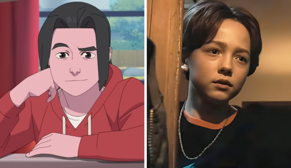 INVINCIBLE, from left: Oliver Grayson (voice: Christian Convery), (Season 4). photo: ©Amazon Prime Video / Courtesy Everett Collection; THE MONKEY, Christian Convery (both), 2025. © Neon / Courtesy Everett Collection