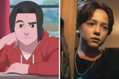 INVINCIBLE, from left: Oliver Grayson (voice: Christian Convery), (Season 4). photo: ©Amazon Prime Video / Courtesy Everett Collection; THE MONKEY, Christian Convery (both), 2025. © Neon / Courtesy Everett Collection