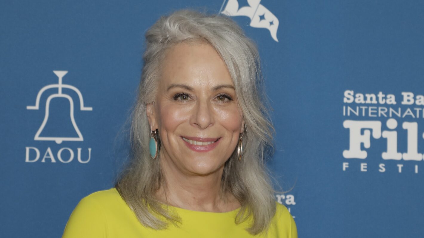 Jane Kaczmarek attends the Montecito Award Ceremony durning the 38th Annual Santa Barbara International Film Festival at The Arlington Theatre on February 15, 2024 in Santa Barbara, California.