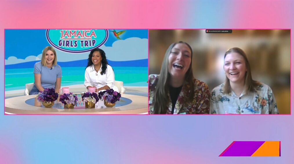 Jenna Bush Hager, Sheinelle Jones, and guests Lindsey and Ella, 'Today With Jenna & Sheinelle,' NBC, March 12, 2026.