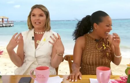 Jenna Bush Hager and Sheinelle Jones on the March 26, 2026, episode of NBC's 'Today With Jenna & Sheinelle.'