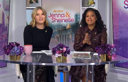 Jenna Bush Hager and Sheinelle Jones on the March 4, 2026, episode of NBC's 'Today With Jenna & Sheinelle.'