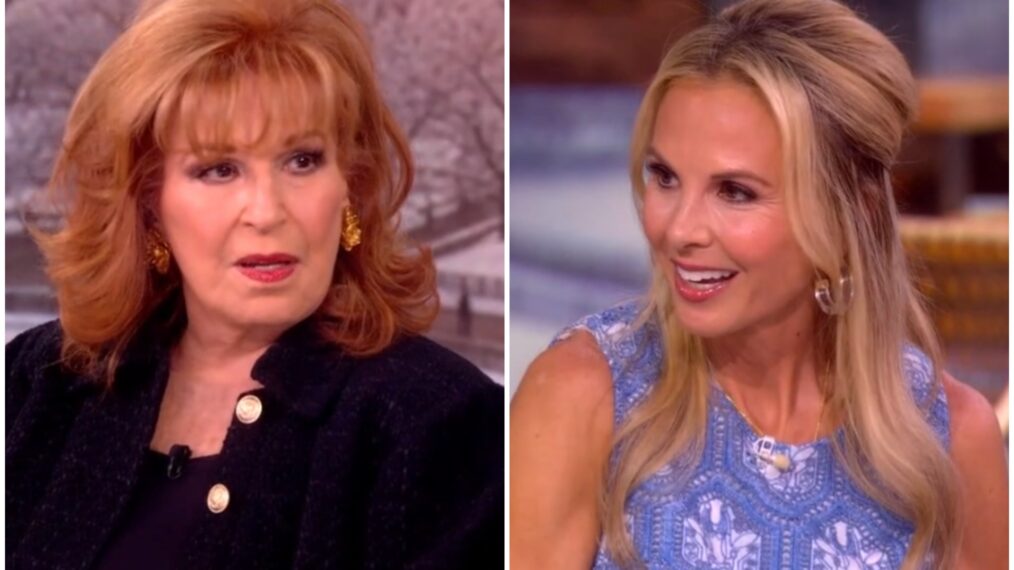 Joy Behar and Elisabeth Hasselbeck