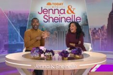 Justin Sylvester and Sheinelle Jones on the March 16, 2026, episode of NBC's 'Today With Jenna & Sheinelle.'