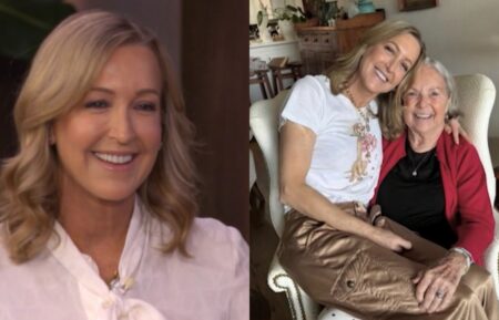 Lara Spencer, mother Carolyn von Seelen, 'Live With Kelly and Mark,' ABC, March 19, 2026.
