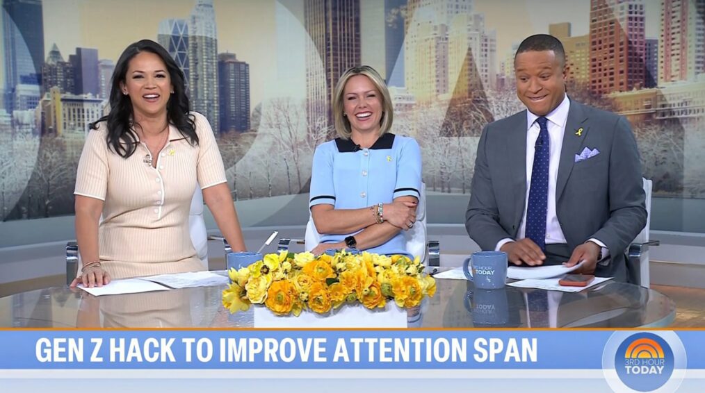 Laura Jarrett, Dylan Dreyer, and Craig Melvin on the March 19, 2026, episode of NBC's 'Today.'