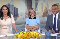 Laura Jarrett, Dylan Dreyer, and Craig Melvin on the March 19, 2026, episode of NBC's 'Today.'