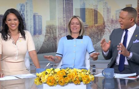 Laura Jarrett, Dylan Dreyer, and Craig Melvin on the March 19, 2026, episode of NBC's 'Today.'