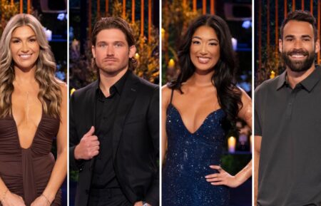 Brianna McNees, Chris Fusco, Emma Betsinger, and Alex Henderson of Love Is Blind