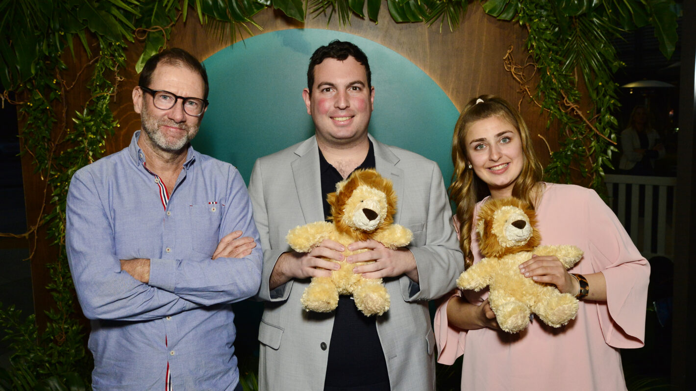 Cian O'Clery, David Isaacman, and Abbey Romeo of Netflix's 