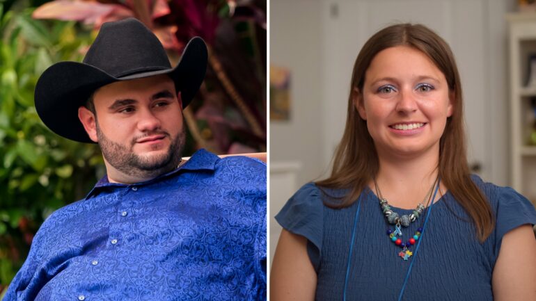 Madison Marilla and Tyler White in Love on the Spectrum Season 4