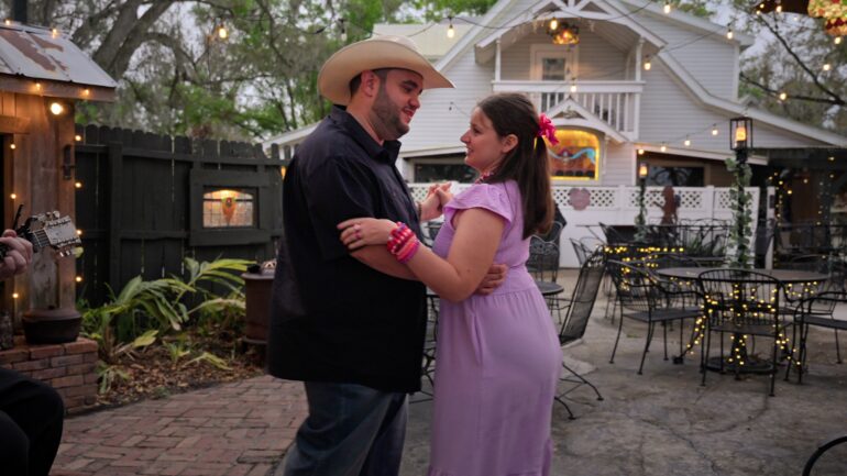 Tyler and Madison in episode 402 of LOVE ON THE SPECTRUM