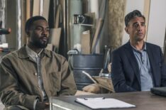MAN ON FIRE. (L to R) Yahya Abdul-Mateen II as John Creasy and Bobby Canavale as Paul Rayburn in Episode 101 of Man on Fire. Cr. Juan Rosas/Netflix © 2024