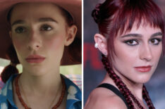 Sophia Anne Caruso as Miss GoldenWeek; LOS ANGELES, CALIFORNIA - FEBRUARY 26: Sophia Anne Caruso attend Netflix's 'ONE PIECE' Season 2 Los Angeles Fan Screening at United Artists Theatre on February 26, 2026 in Los Angeles, California. (Photo by Gonzalo Marroquin/Getty Images for Netflix)