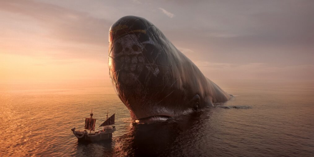 One Piece. Laboon in season 2 of One Piece. Cr. Courtesy of Netflix © 2026