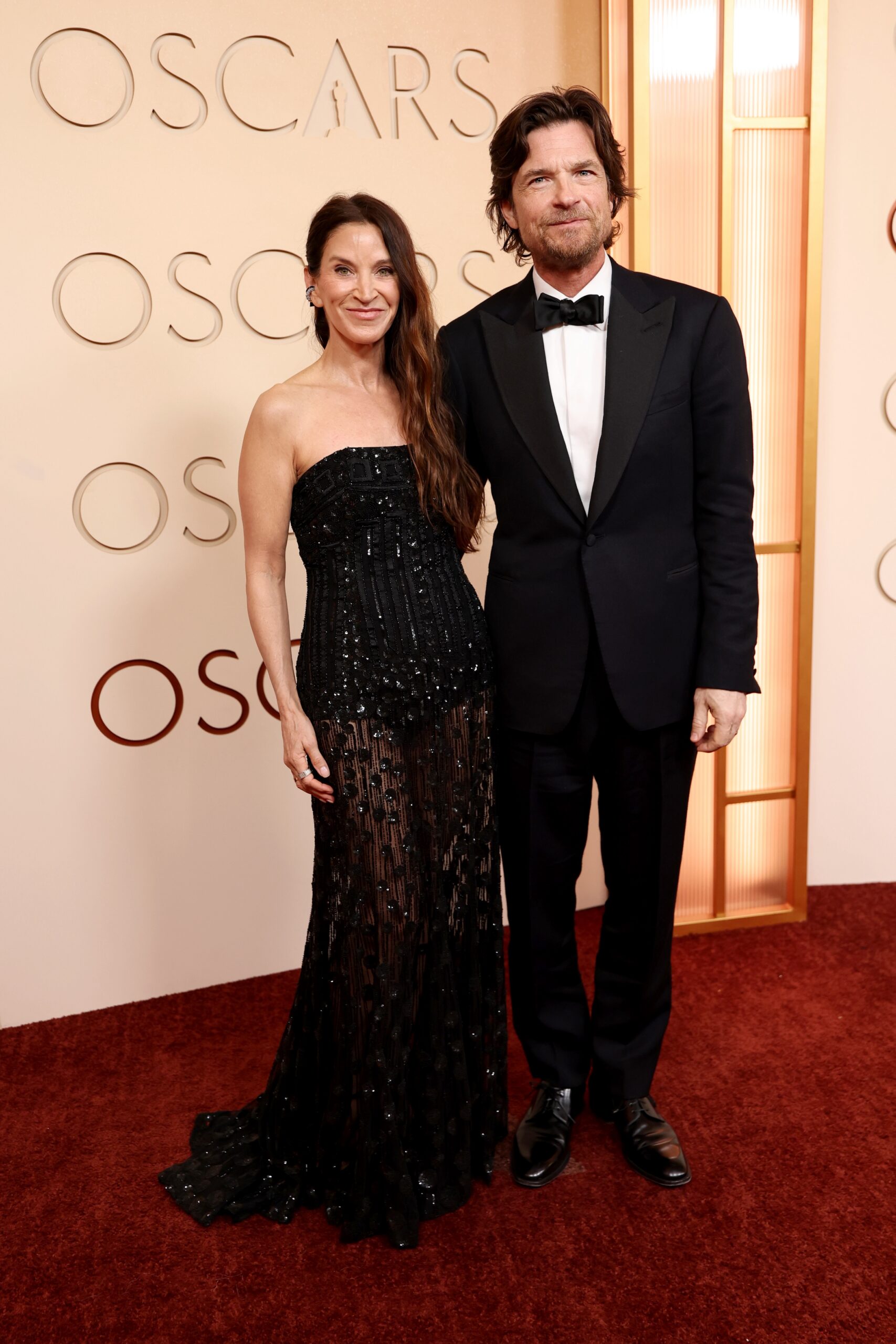 Amanda Anka and Jason Bateman attend the 98th Oscars at Dolby Theatre on March 15, 2026