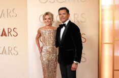 Kelly Ripa and Mark Consuelos attend the 98th Oscars at Dolby Theatre on March 15, 2026
