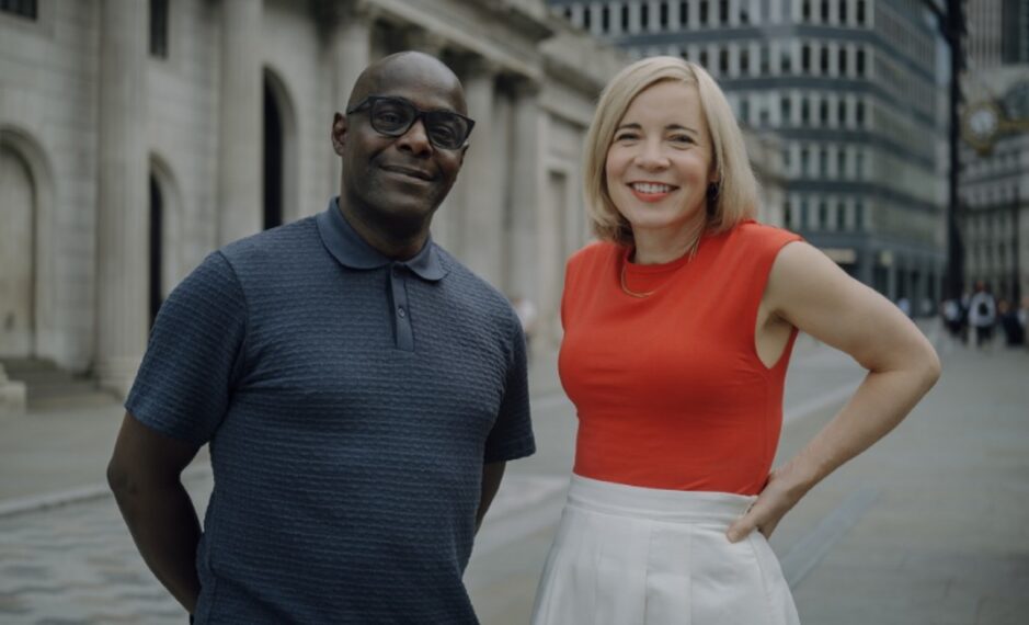 Paterson Joseph and Lucy Worsley