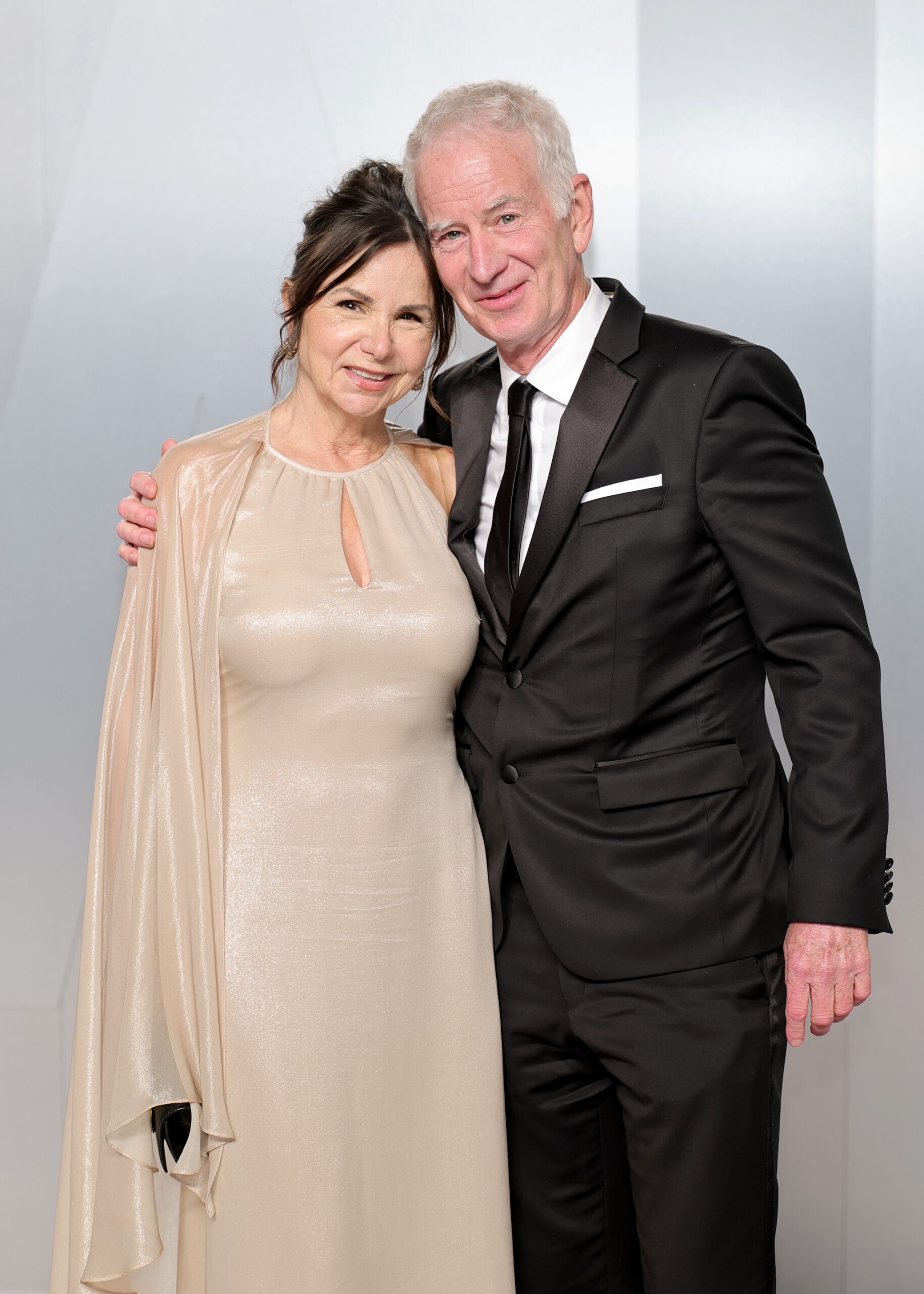 Patty Smyth and John McEnroe attend the 2026 Vanity Fair Oscar Party Hosted By Mark Guiducci at Los Angeles County Museum of Art on March 15, 2026 in Los Angeles, California.