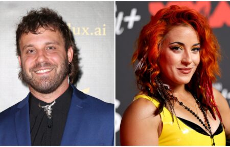 Paulie Calafiore and Cara Maria Sorbello