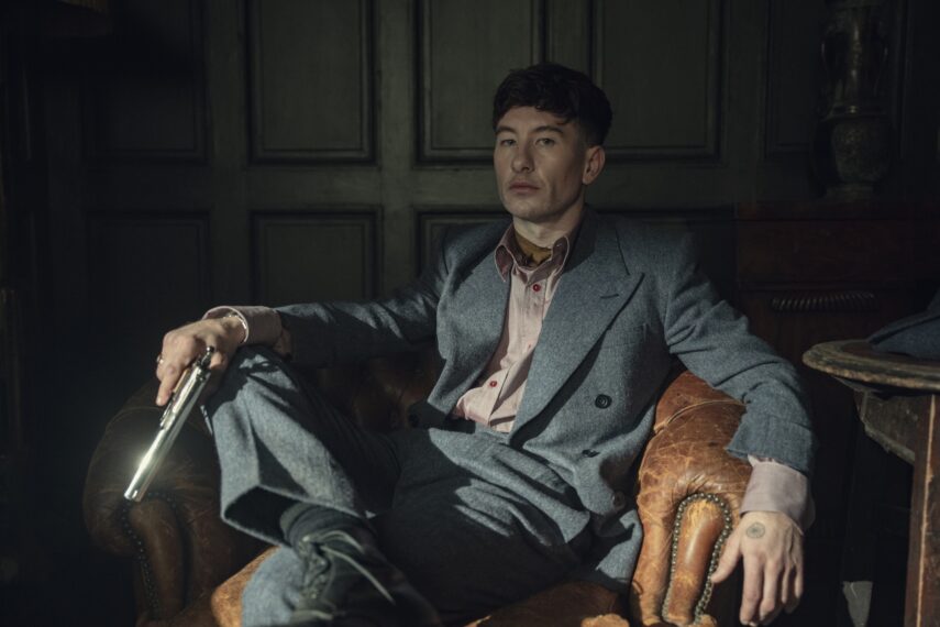 Peaky Blinders: The Immortal Man. Barry Keoghan as Duke in Peaky Blinders: The Immortal Man. Cr. Robert Viglasky/Netflix © 2026.