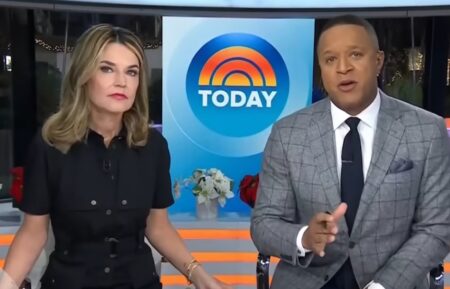 Savannah Guthrie and Craig Melvin on the December 19, 2025, episode of NBC's 'Today.'