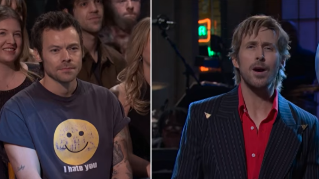 Ryan Gosling and Hary Styles on 'SNL'
