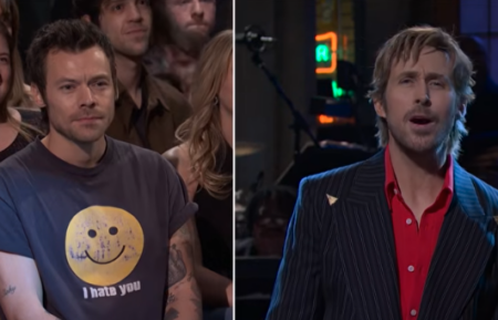 Ryan Gosling and Hary Styles on 'SNL'