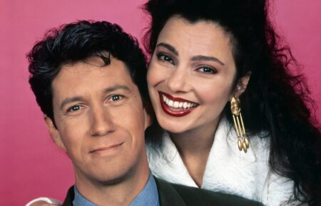 THE NANNY, Charles Shaughnessy and Fran Drescher
