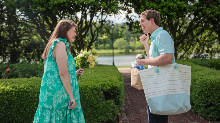 Tanner and Callie in episode 305 of Love on the Spectrum