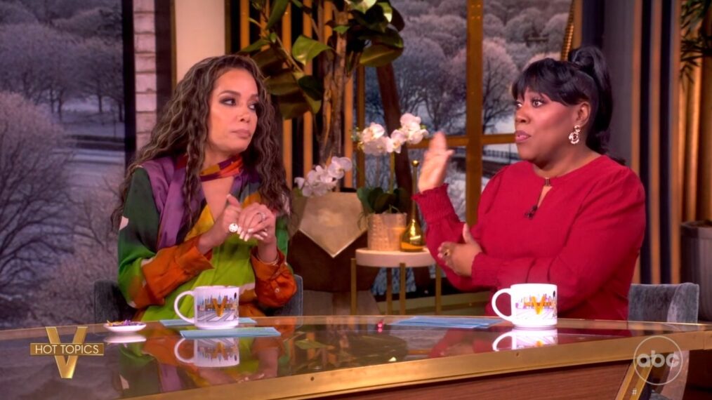 Sunny Hostin and Sheryl Underwood on The View