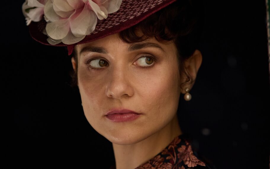 MASTERPIECE The Forsytes Episode Two Sunday, March 29 at 9/8c on PBS After a family night at the opera, Jo makes a life-changing discovery, while Soames, smitten with Irene, makes a hasty decision. Shown: Frances (Tuppence Middleton) For editorial use only. Photographer: Sean Gleason Courtesy of Mammoth Screen & MASTERPIECE