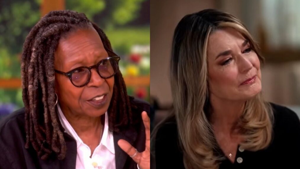 Whoopi Goldberg on the March 26, 2026, episode of ABC's 'The View'; Savannah Guthrie interview on the March 26, 2026, episode of NBC's 'Today.'