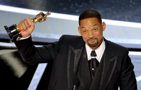 Will Smith accepts the Actor in a Leading Role award for ‘King Richard’ onstage during the 94th Annual Academy Awards at Dolby Theatre on March 27, 2022 in Hollywood, California.