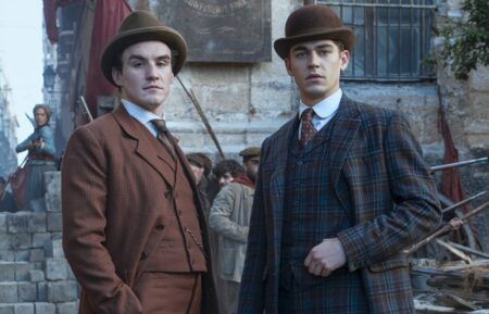 Dónal Finn, Hero Fiennes Tiffin. Photo credit: Daniel Smith/Prime